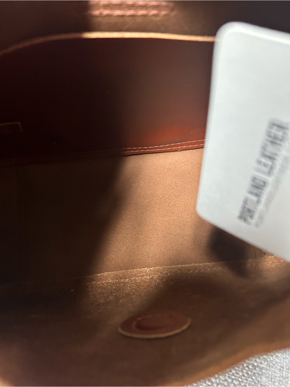 Portland Leather Madrone Flora - Picture 5 of 5